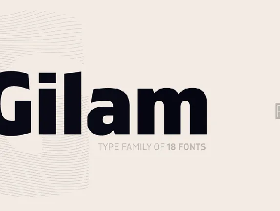 Gilam Family font