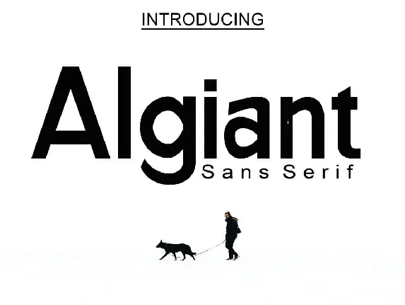 Algiant font