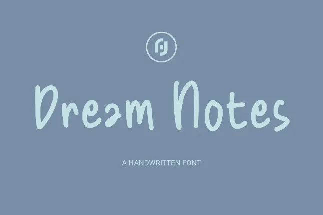 Dream Notes Demo font