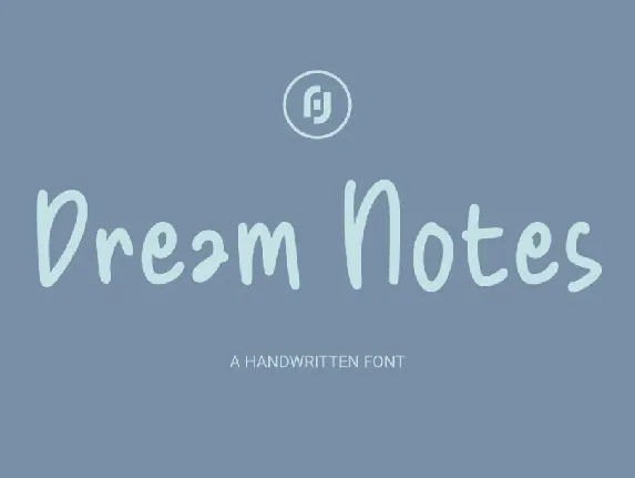 Dream Notes Demo font