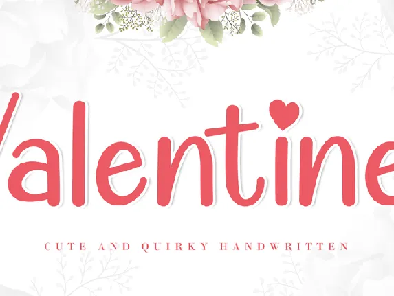 Valentine Cute font