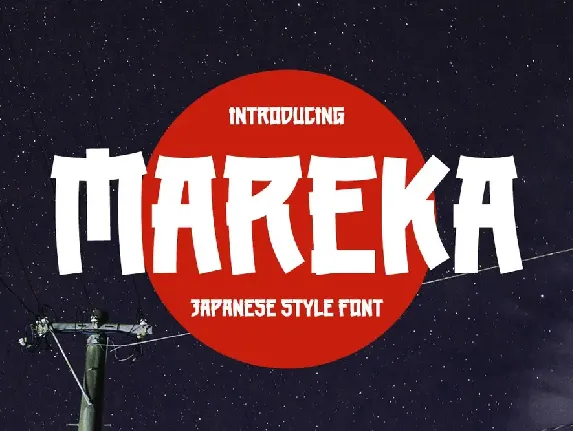 MAREKA font