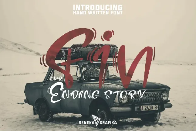 Ending Story font