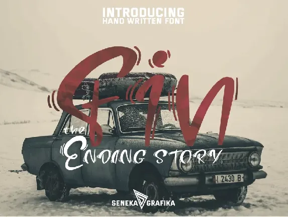 Ending Story font