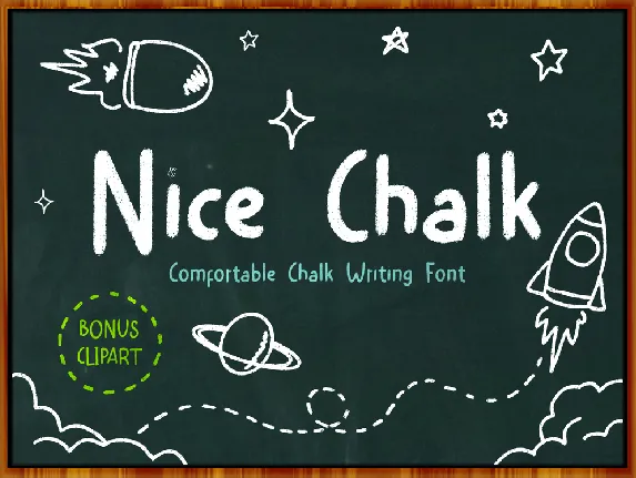 Nice Chalk font