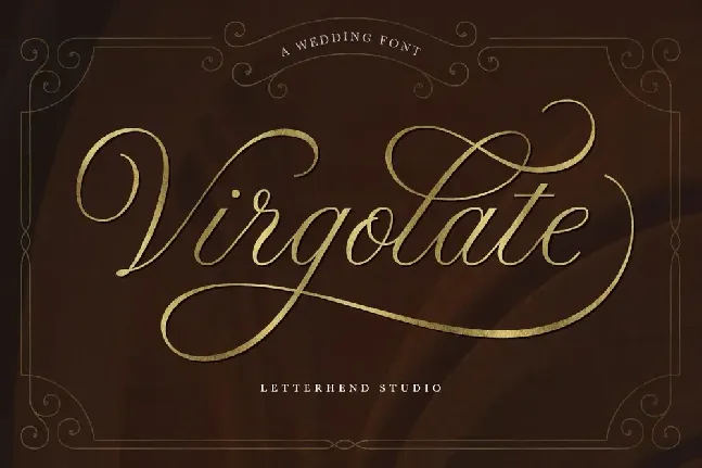 Virgolate font