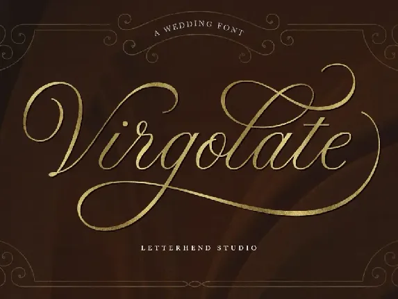 Virgolate font