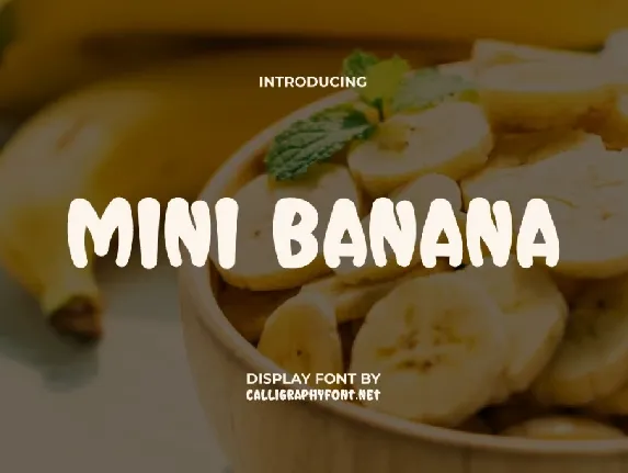 MiniBananaDemo font