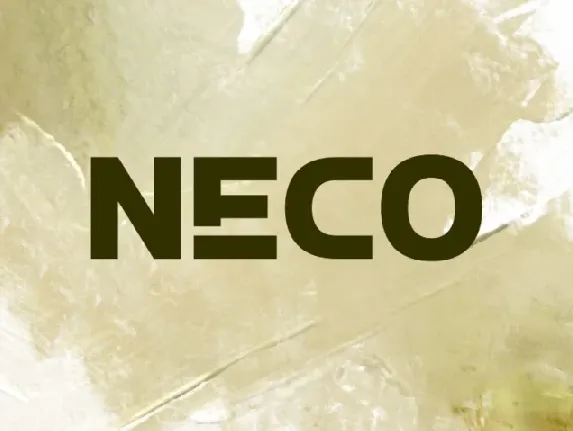 Neco font