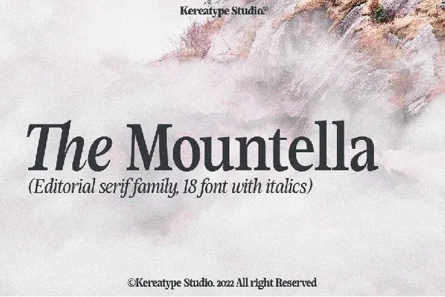 Mountella Trial font