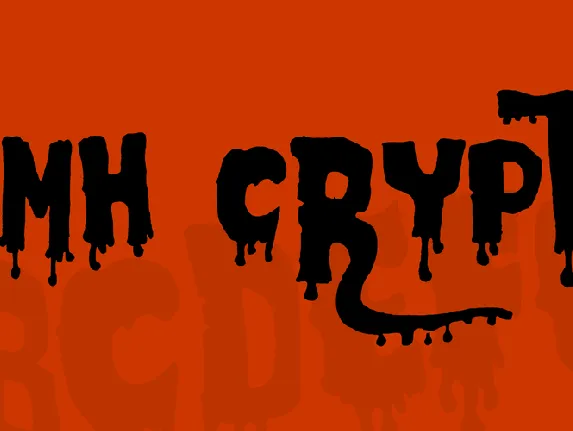 JMH CRYPT font