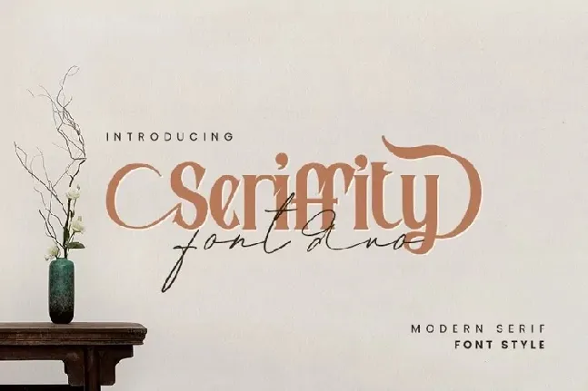 Seriffity font