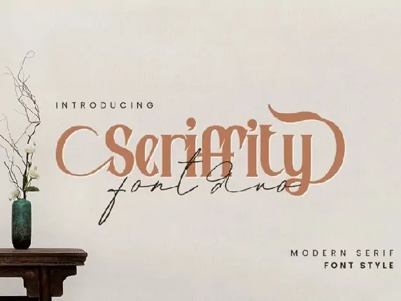 Seriffity font