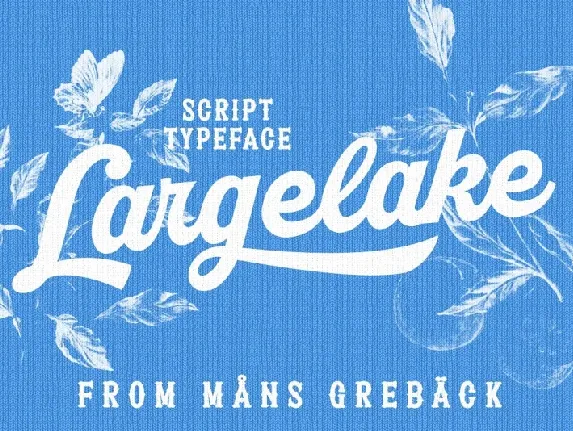 Largelake font