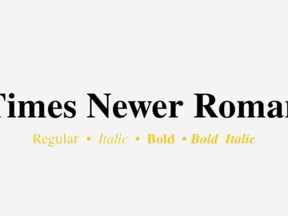 Times Newer Roman Serif font