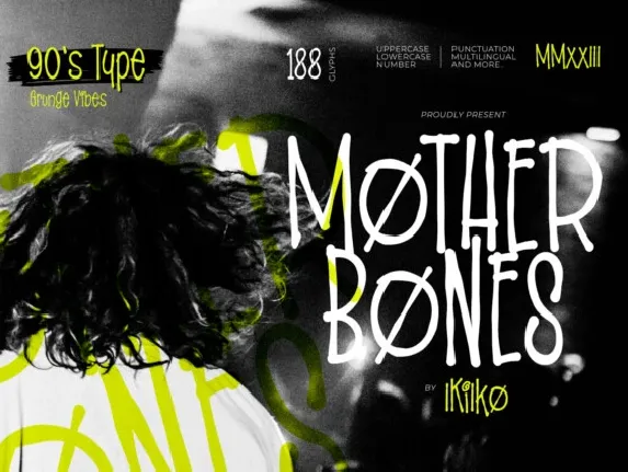 Mother Bones font