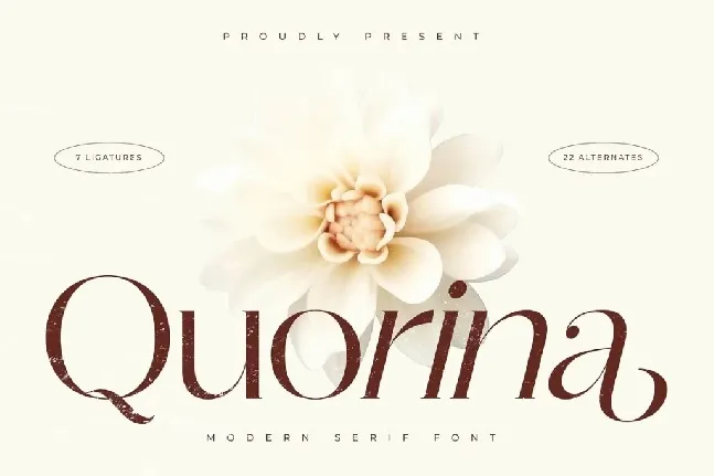 Quorina DEMO VERSION font