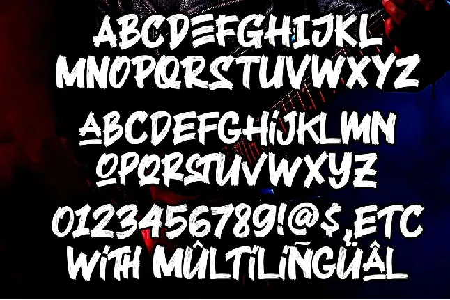 Black Rocker font