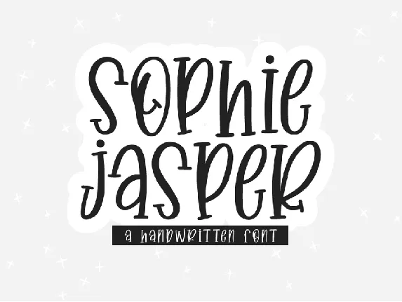 SophieJasper font