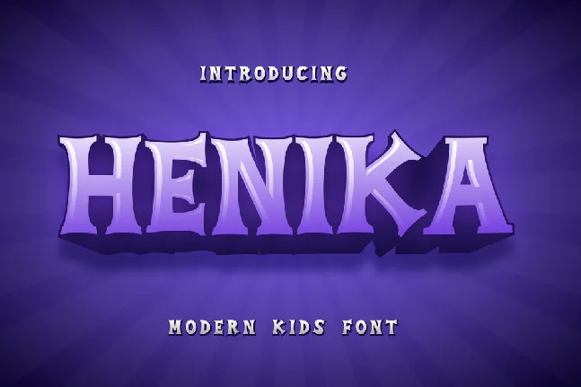 Henika font