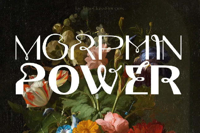 Morphin Power Demo font