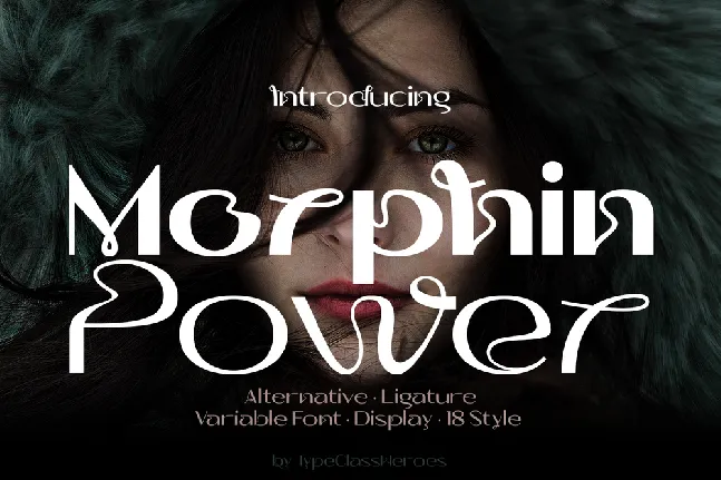 Morphin Power Demo font