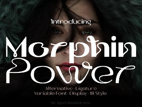 Morphin Power Demo font