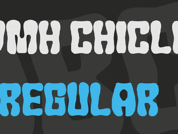 JMH Chicle font