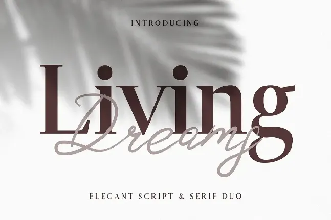 Living Dreams Duo font