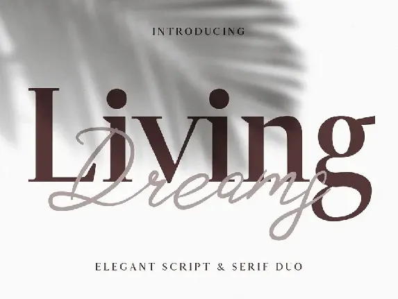 Living Dreams Duo font