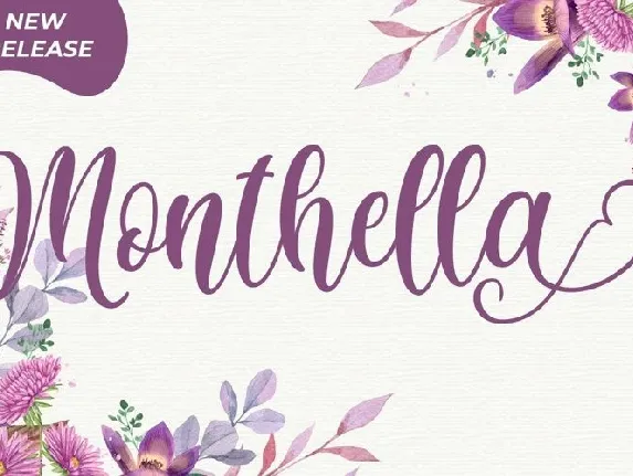 Monthella font