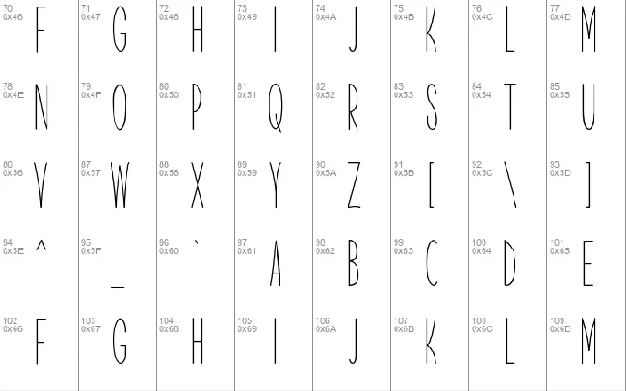 Supposition font