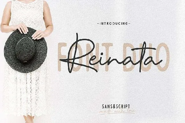 Reinata Script Free font