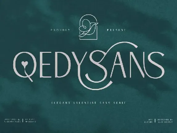 Qedysans font