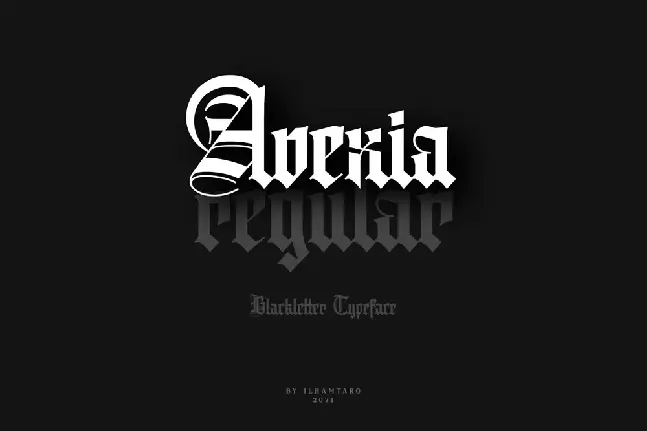 Avexia font