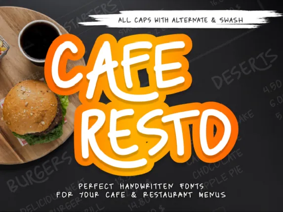 Caferesto font