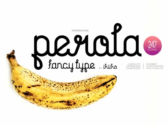 Perola font