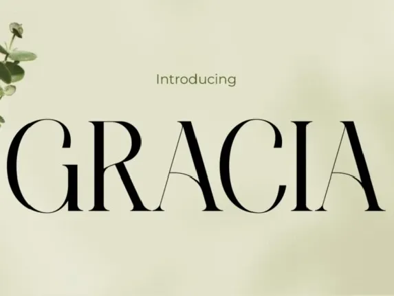 Gracia font