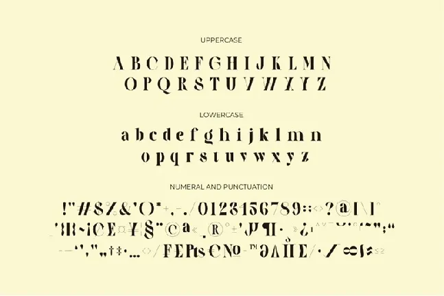 Galery font