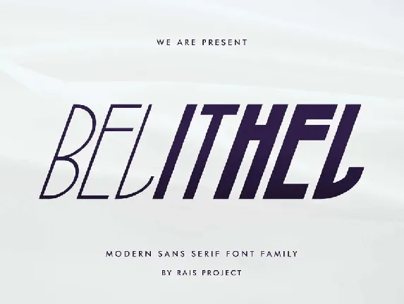 Belithel Free font