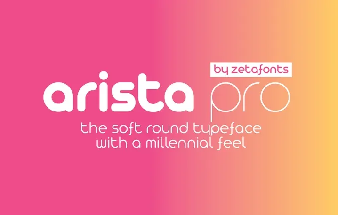 Arista Pro font