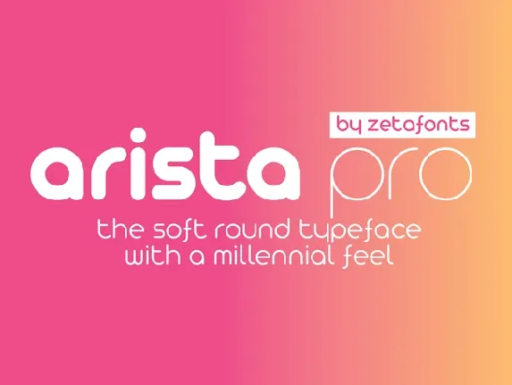 Arista Pro font