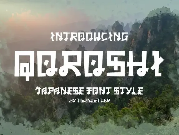 QOROSHI font