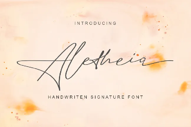 Aletheia font