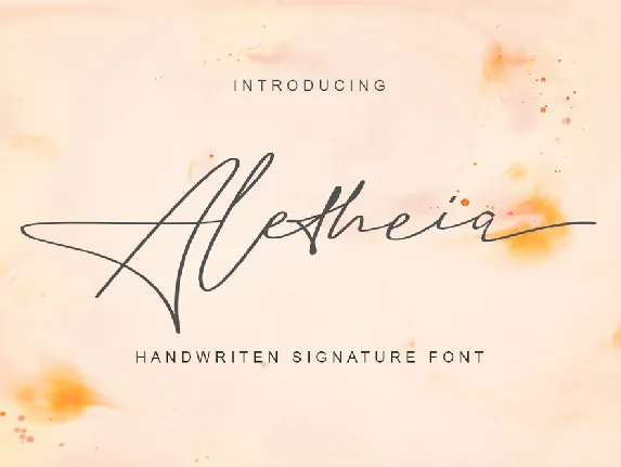 Aletheia font