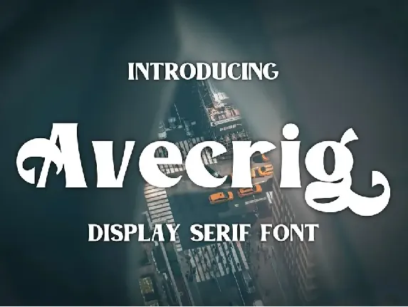 Avecrig font