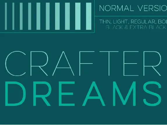 Crafter Dreams font