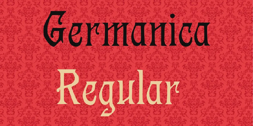 Germanica font