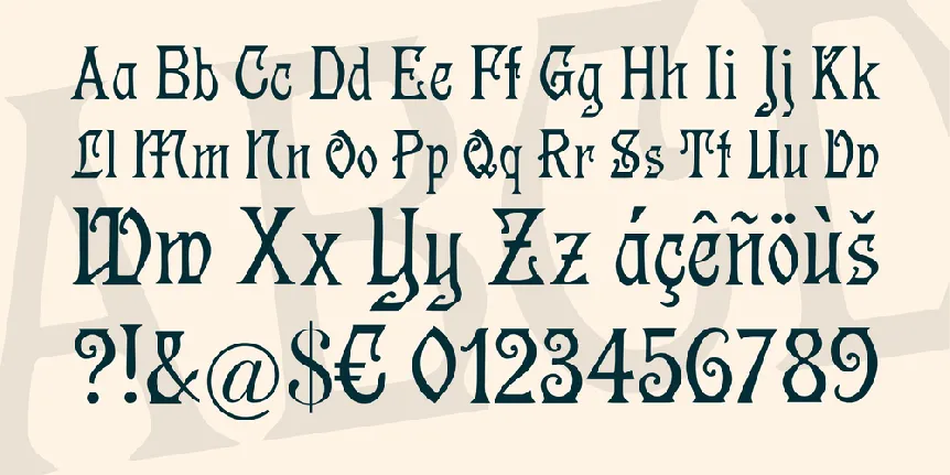 Germanica font