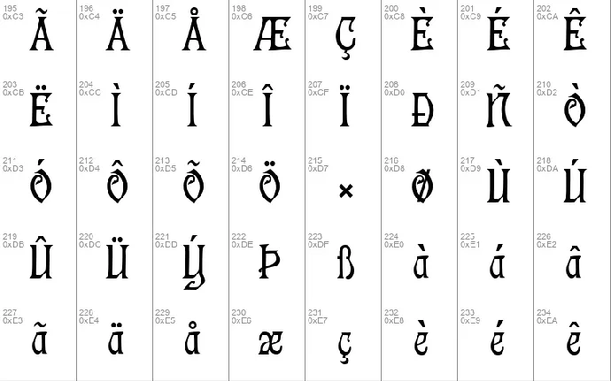 Germanica font